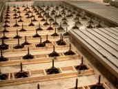 Einbau der Plattenfelder